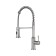 Fashun A56008 kitchen mixer, single -leaf, flexible surge, stainless steel, satin
