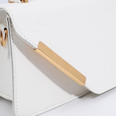 Bag Messenger with lightning, white color-3
