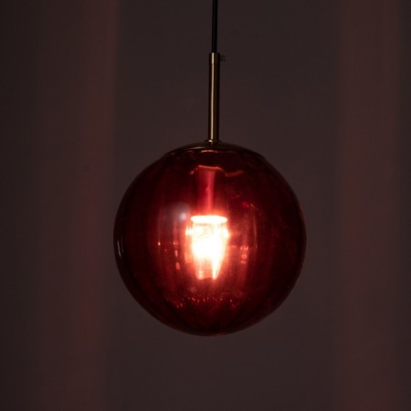 Lamp Bayerlux 2481/1RD E27 40W red 20x20x17.5-117 cm-3