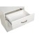 Tumbling bedside Liverpool 08.146, 500x413x533, White/Vanilla