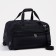 Road bag on wheels, a lightning department, with an increase, an outer pocket, a long belt, black color is black
