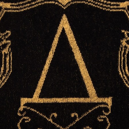 The towel Named Tensor Ethel "Denis" is black, 50x90cm, 100% cotton, 420g/m2-2