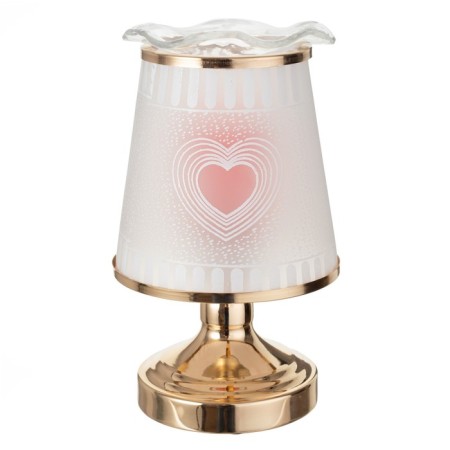 Aromarrier touchscap "Heart" G9 35W gold 13x13x20 cm Risalux-8