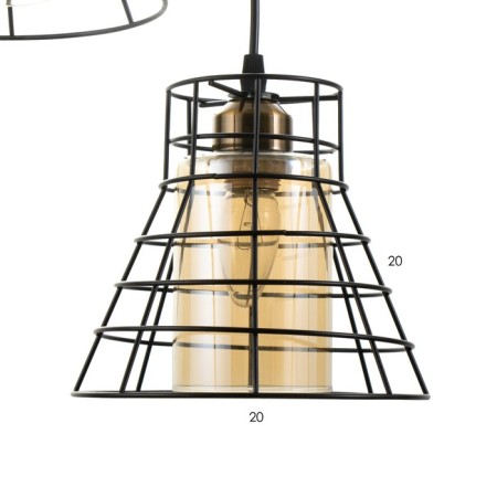 Lamp Bayerlux "Rumpy" 3he27 40wt black-5
