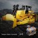 Radio -controlled designer "Construction bulldozer", 2826 parts, scale 1:17