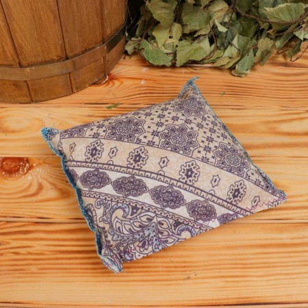 Souvenir pillow, 13 × 13 cm, juniper, lavender, mix-5
