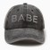 Women's cap with rhinestones Mist Babe, Black, p. 56-58