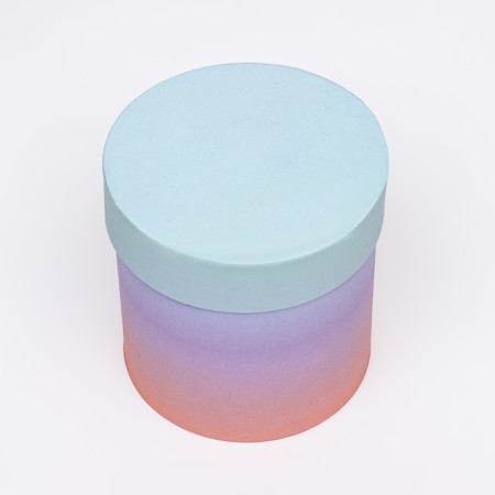 A set of round gift boxes 5 in 1 “gradient 2”, 20 × 20 × 20–13.5 × 13.5 × 13.5 cm-3