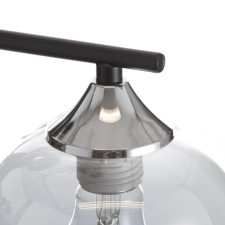 Hayam chandelier 3HE27 40W Black 60x30x35 cm Bayerlux-7