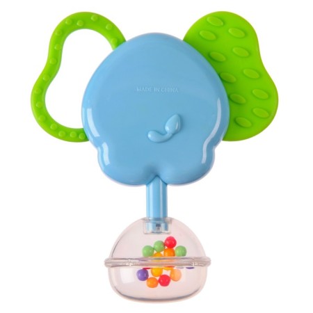 A rattle of "elephant", with elastic elements, crush me-2