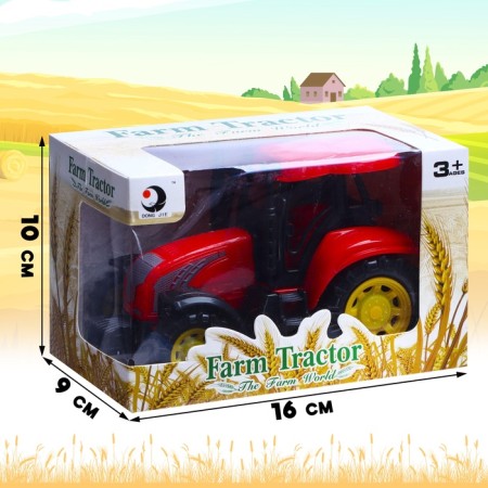 Inertial tractor "agricultural", the color of red-3