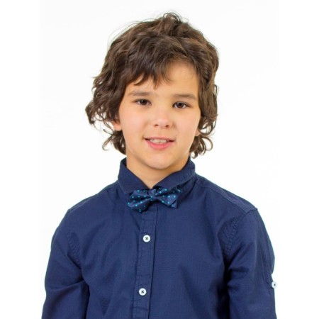 Surchachka upper for ISEE boys, height 170 cm, dark blue color-3
