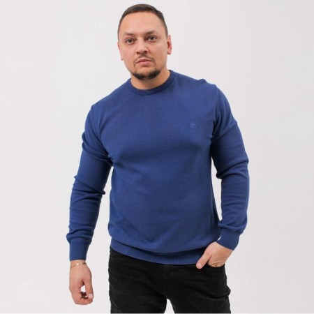 Male jumper, dark blue color, size 46 (m)