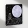 Magnet with a block for records "And why does she like drops of milk so much?" 13.8x13.1 cm