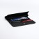 Women's wallet on a magnet, black color