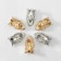 Brooch "Owl" mini, color mix (indivisible packing 12 pcs., Price per pcs.)