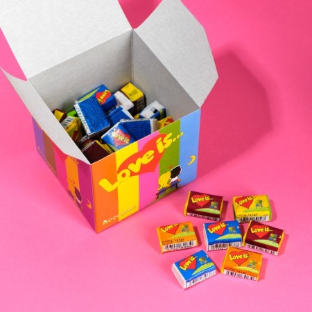 Chewing gum LOVE IS, Assorted, 4.2 g, 50 pcs-2