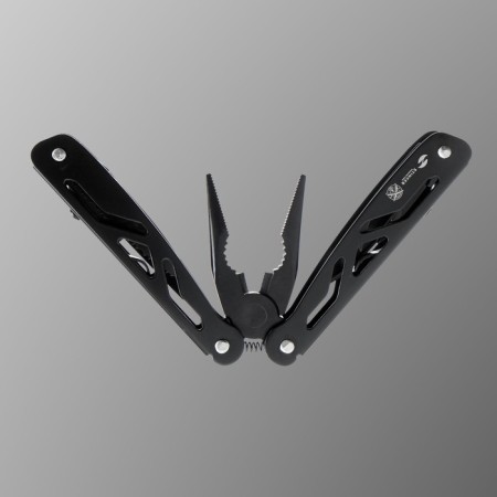 Stinger multitule with a nylon cover, 12 functions, steel, aluminum, black-1