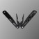 Stinger multitule with a nylon cover, 12 functions, steel, aluminum, black