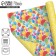 Two -sided craft packaging paper “Bright balls”, 70 x 100 cm