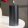 Candle-cylinder smooth, 5x10 cm, wet asphalt, 6 hours