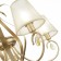 Suspended EVOLUCE lamp. Sle111403-05. Foggia. 5x40 watts, E14, 68x68x57 cm, Shampan