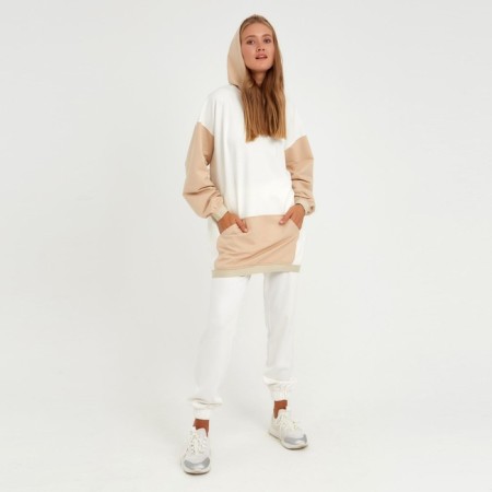 Hudy female minku: casual collection beige color/ecrew, rn 48-4