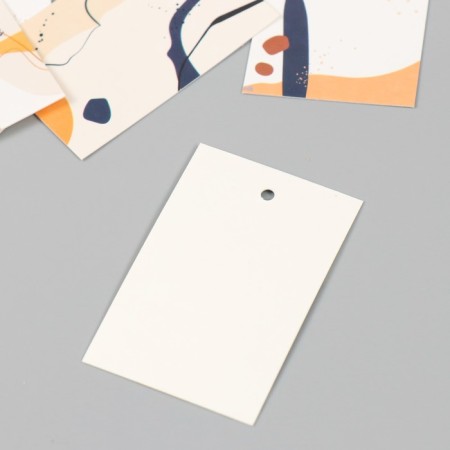Cardboard Biro "Minimalism. Desert" set of 10 pcs (5 types) 4x6 cm-3