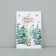 A postcard on watercolor cardboard “Happy New Year!”, Bunny, embossing, 10 x 15 cm, New Year