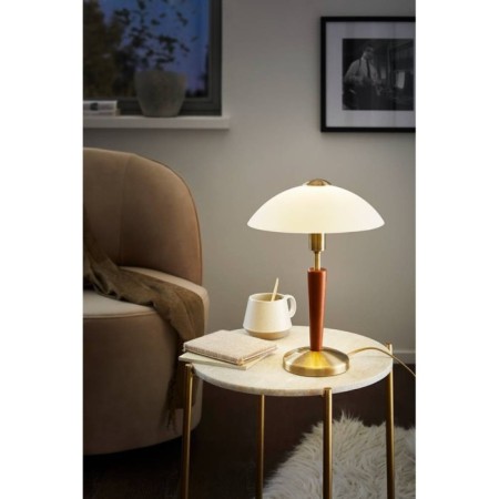 SOLO 1x60W desktop E14, bronze 26x26x35 cm-1
