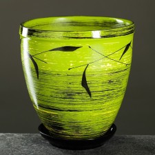 Flower “Leaves” pot with a shack of 2.4l