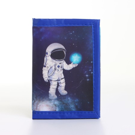 Children's wallet on Velcro "chosen", the color is blue