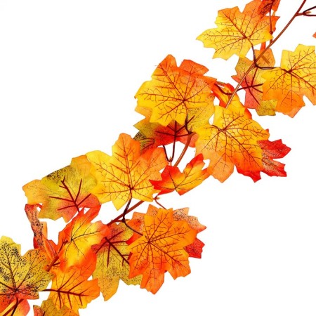 Garland from leaves, length: 180 cm-2