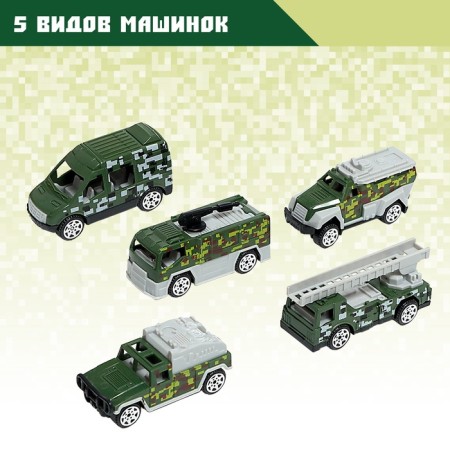 The inertial “Army” truck is transformed, light, sound-7