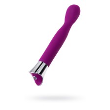 Stimulator for the G Jos Gaell point, with a flexible head, silicone, purple, 21.6 cm