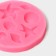 Mold Dolyana "Sea Stars", silicone, d = 8 cm, pink color