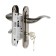 Soldressed Lockland RD002, with a pen, 3 keys, color black nickel