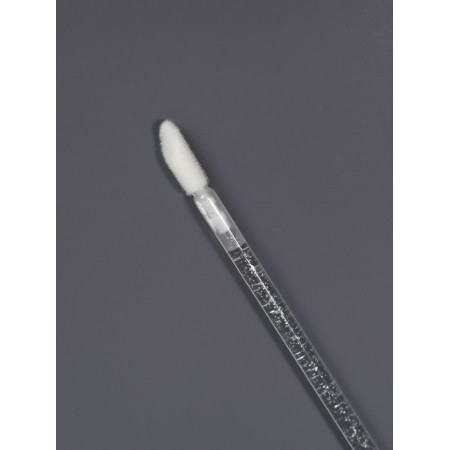 Applicators for lipstick and shine, set - 10 pcs, 9 cm, white color-5