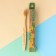Baby toothbrush, bamboo "Curious giraffe"