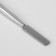 Acryl-gel brush, petal, 21 cm, pile 7 × 17 mm, black/silver color