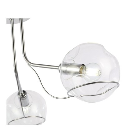 Ceiling EVOLUCE lamp. Sle102502-03. BACA. 3x40 watts, E14, 61x61x31 cm, chromium color-8