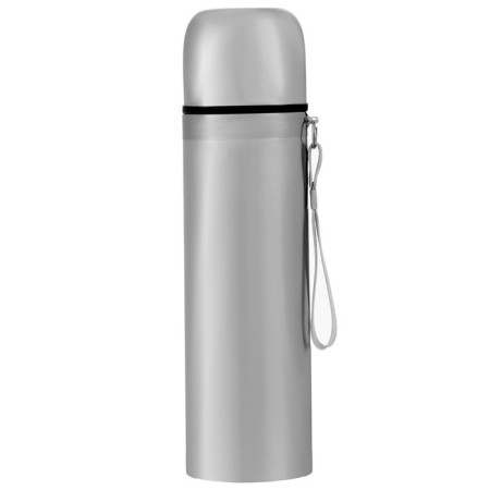 Thermos for tea, coffee, 500 ml, the Master K Gilse, retains heat 10 hours, with a mug, with pomp, 6.5 x 24-6