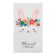 Set of towels kitchen shade "Easter bunnies" 35x60cm-4 pcs, 100% cotton, waffle 160 g/m2
