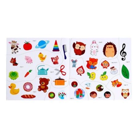Book with stickers "Speech", 12 p.-1