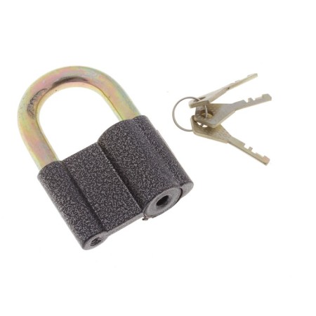 Hinged castle, 62x90 mm, 3 keys