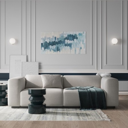 Coffee-in-Ingvild table, 355 × 355 × 470 mm, dark turquoise color-1