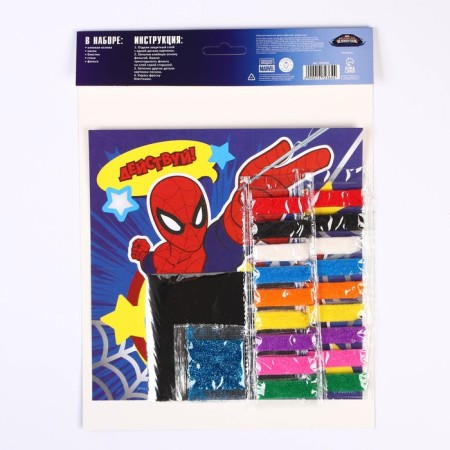 Set for creating frescoes with sand "Act!", Spider-Man-5