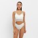 Female set (top, panties) color white, size 42-44