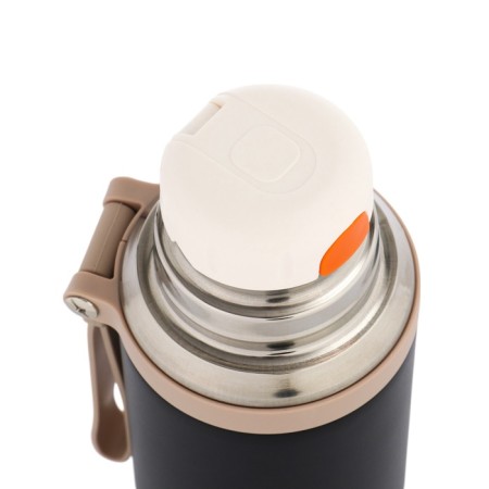 Thermos, 600 ml, Drink retains heat 10 hours, black-3