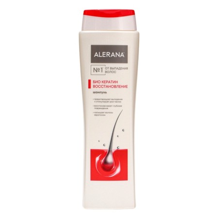 Hair shampoo Aleran bio keratin, restoring, 400 ml-4